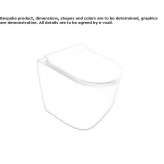 Ceramic toilet Fristad
