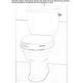 Blisko połączona toaleta ceramiczna Jagodje