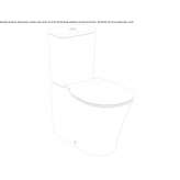 Closely connected ceramic toilet Brusperk