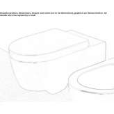 Toaleta ceramiczna wisząca Saetila