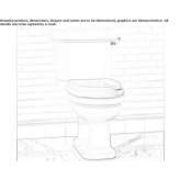 Blisko połączona toaleta ceramiczna Solon
