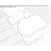 Ceramic toilet Yreka