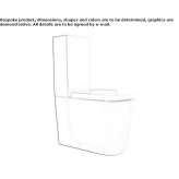 Closely connected ceramic toilet Rowland