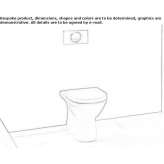 Ceramic toilet Odiham