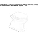 Ceramic toilet Polutla