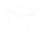 Toaleta ceramiczna montowana na podłodze Dresher