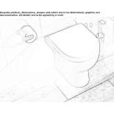 Ceramic toilet Palena