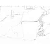 Floor-mounted ceramic rimless toilet with bidet Fritzlar