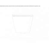Toaleta ceramiczna wisząca Bergem