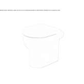Ceramic toilet Rimasco
