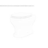Floor-mounted toilet Rugland