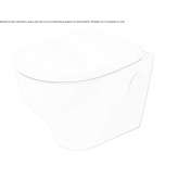 Wall-hung ceramic toilet Gradacac