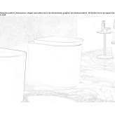 Compact floor-mounted ceramic toilet Vilaxoan