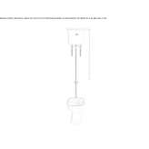 Floor toilet with external flush Winzer