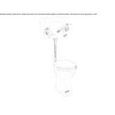 Low-level toilet with a 520 lever flush Canar