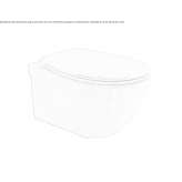 Wall-hung toilet Veghel