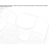 Toaleta ceramiczna montowana na podłodze Charvil