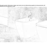 Floor-mounted bidet Barzago