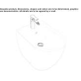Bidet ceramiczny Pforzen
