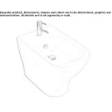 Bidet ceramiczny Piskivka