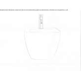 Ceramic wall-hung bidet Ardross