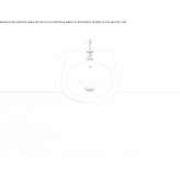 Ceramic wall-hung bidet with overflow Cadine
