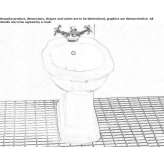 Bidet ceramiczny z przelewem Birkfeld