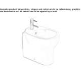 Bidet ceramiczny Newnan