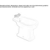 Ceramic bidet Polutla