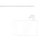 Ceramic wall-hung bidet Ruthin