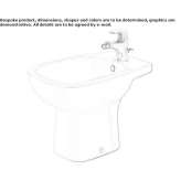 Ceramic bidet Telica