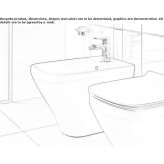 Ceramic bidet Taberg