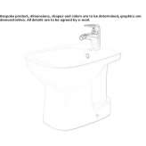 Ceramic bidet Telica