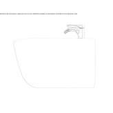Ceramic wall-hung bidet Sadov