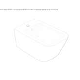 Ceramic wall-hung bidet Rosneath