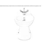Bidet porcelanowy Chavelot