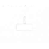 Square ceramic countertop washbasin Marzan