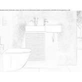 Round wall washbasin Ortueri