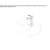 Rectangular ceramic washbasin Dorolt