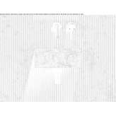 Rectangular marble washbasin for wall mounting Maura