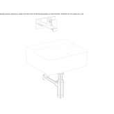 Rectangular ceramic countertop washbasin Niksic