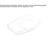 Ceramic hand basin Polutla