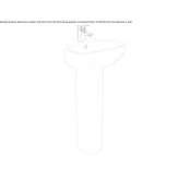 Corner ceramic countertop washbasin with overflow Dresher