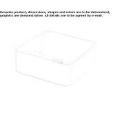 Square ceramic countertop washbasin Grabs