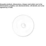 Round ceramic countertop washbasin Grabs