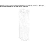 Ceramic pedestal for the washbasin Odemira