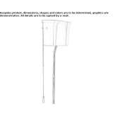 External ceramic toilet cistern Polutla
