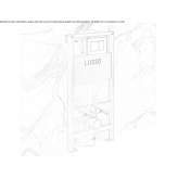External plastic toilet cistern Havaleas