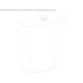 External glass Chinese toilet cistern Apiai
