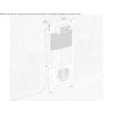 Hidden toilet flush Creysse